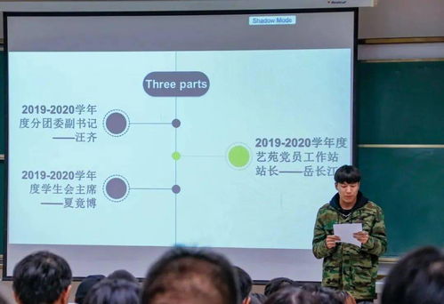 我院举行2020 2021学年度分团委 艺苑党员工作站以及学生会换届大会